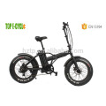 Bicicleta eléctrica plegable 48v Neumático gordo Bicicleta china Ebike / e de 20 pulgadas